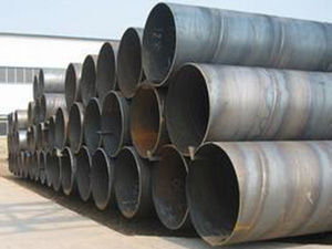 Spiral welded pipe