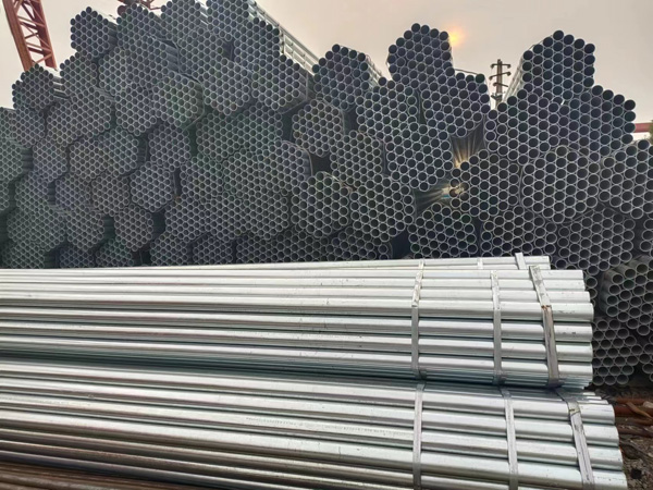 Galvanized pipe
